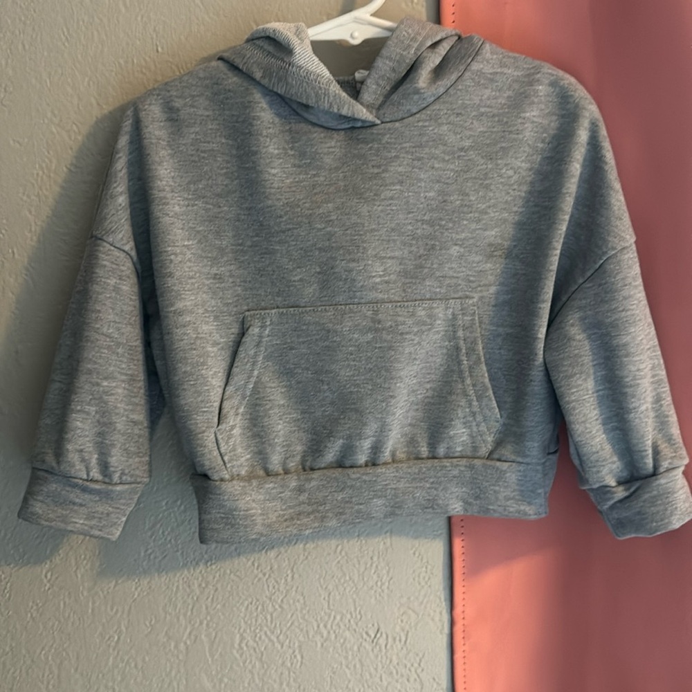 Toddler crop sweater